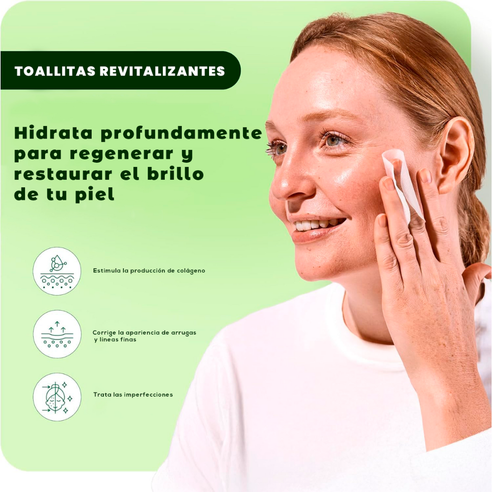 Louve™ Toallitas Revitalizantes